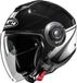 HJC i40N Vision Jethelm - Zwart/wit/grijs - Maat L