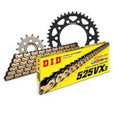 Kettingset DID Kettingset staal 525VX3 / 116 eindeloos voor Honda CBF ABS 500 cc bouwjaar 2004-2008