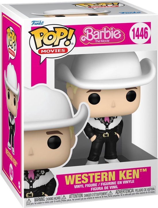Funko Pop Movies: Barbie - Western Ken - Funko Pop #1446