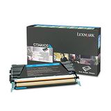 Lexmark C544X1YG C544, X544 tonercartridge 4.000 pagina's retourneren, geel