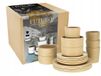 CreaTable Futuro Sand 16-delig servies - Steengoed combiset