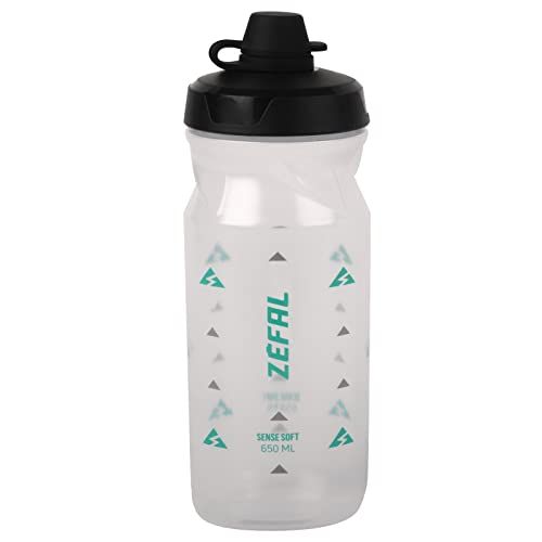 Zefal Sense Soft 65 No-Mud waterfles, doorschijnend, 650ml