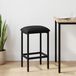 Maison Exclusive - Tabouret de bar, noir, 40 x 32 x 74 cm, fibre de bois