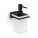 Gedy Atena Zeepdispenser, mat zwart