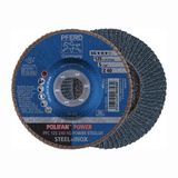 PFERD Lamellenschijf POLIFAN Z SG POWER STEELOX Ø 180 mm Korrel Z-40 conisch