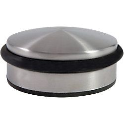 Alba Deurstop DOORSTOP N Zilver 11 x 4 cm - Metaal