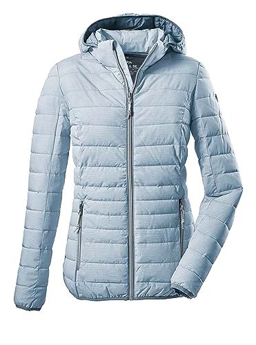 G.I.G.A. DX Uyaka Stripe Women's Functional Down Look Jacket - Light Blue - Size 50