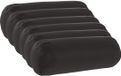 vidaXL - Kussensloop - 6 stuks - HEERLEN - Zwart - Ø 15 x 40 cm - Polyester
