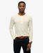 Superdry The Merchant Store Haut Henley léger Blanc L