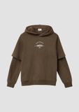 s.Oliver Sweatshirt donkerbruin
