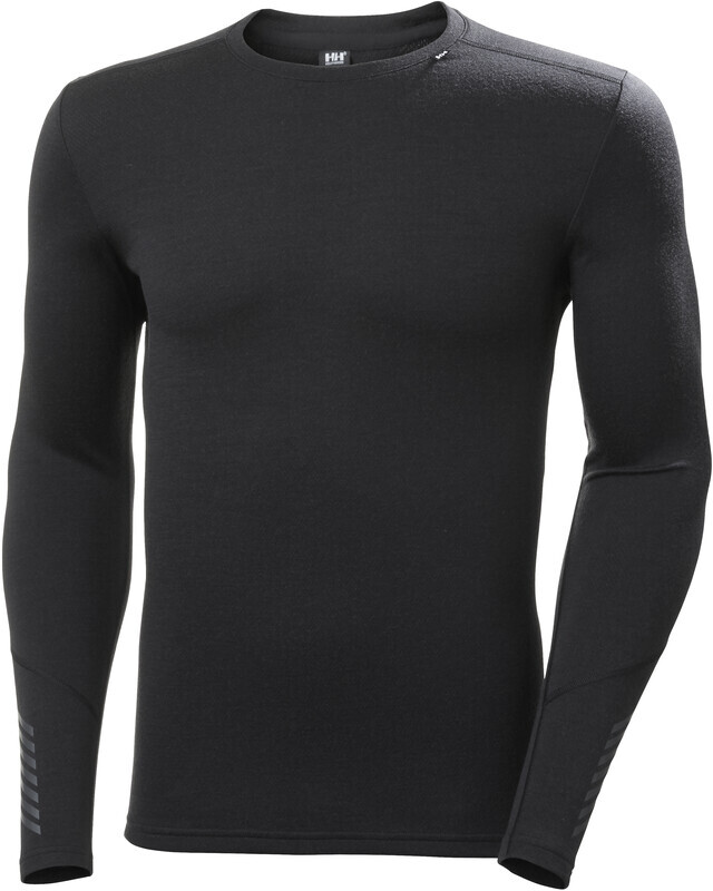 Helly Hansen Lifa Merino Midweight Crew Men, black