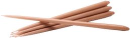 Stoff Nagel Bougie conique Rose poussiéreux (lot de 6)