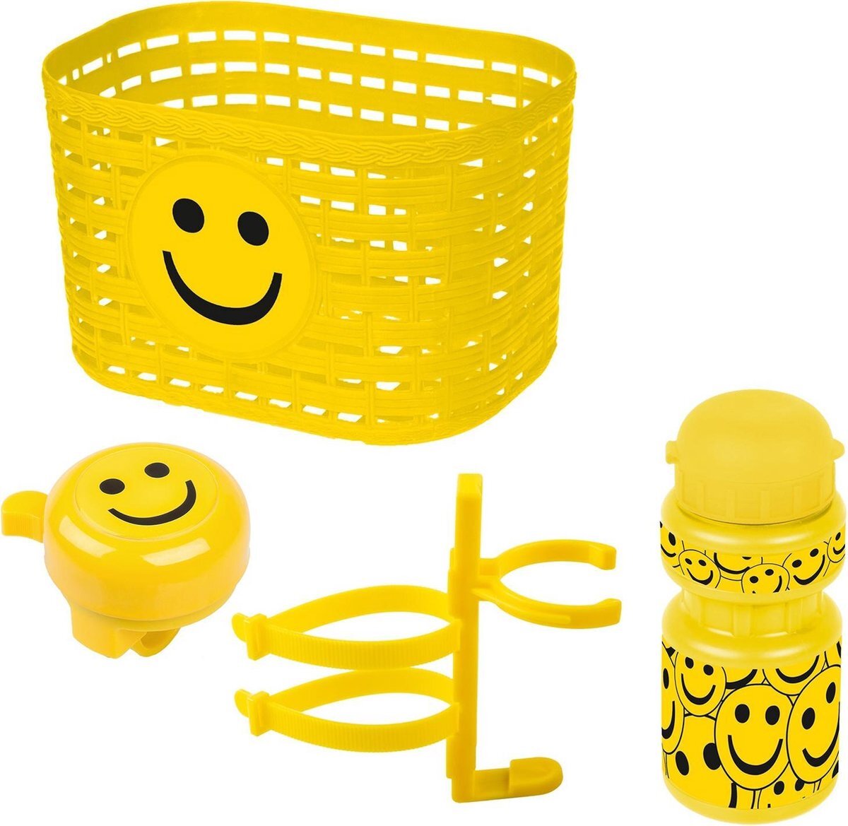 Ventura Accessoiresset Kids Smile 4-delig Geel