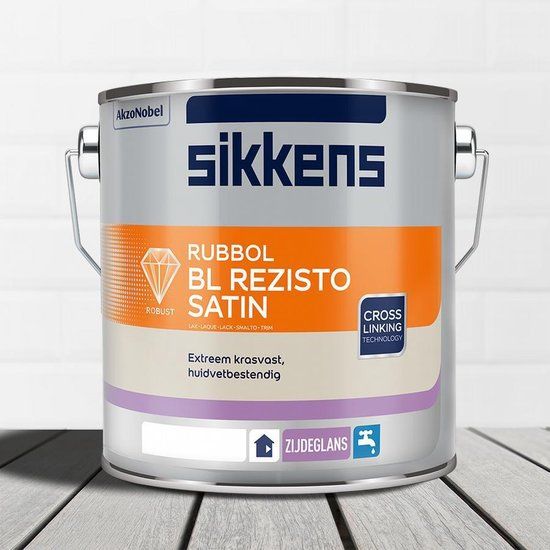 Sikkens BL Rezisto Satin 2 - 5 liter - Op kleur - 8711115337241