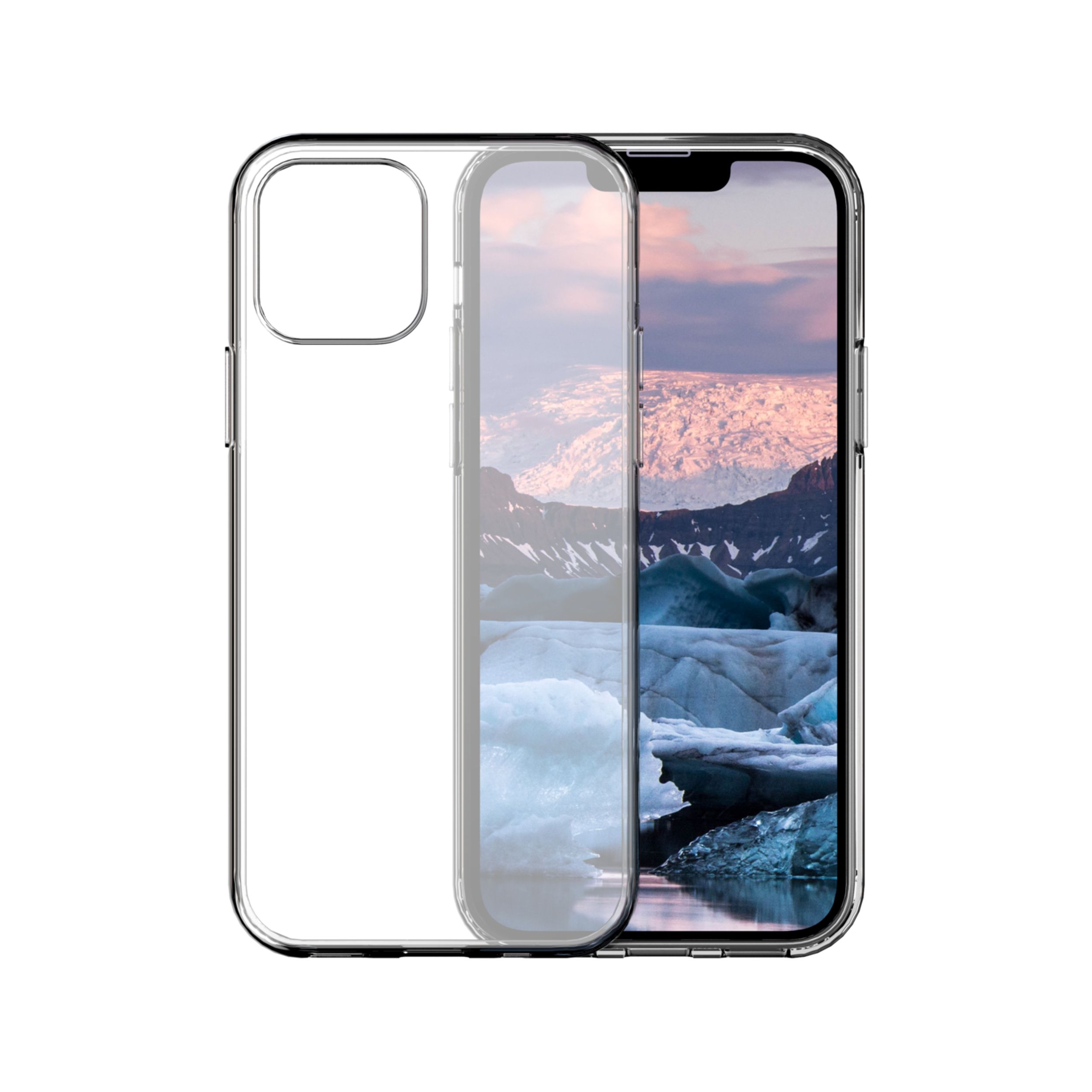 dbramante1928 Greenland Apple iPhone 13 Pro Clear Soft Case - Recycled Plastic - Transparent