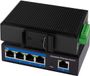 LogiLink NS202P Industriële Gigabit Ethernet Switch 5 poorten 10/100/1000 Mbps met PoE