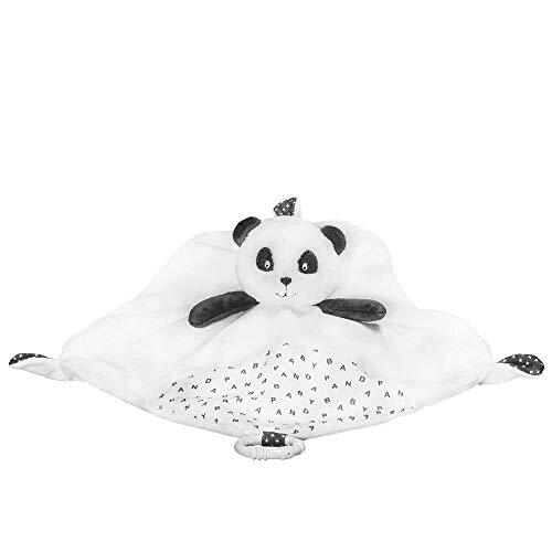 Sauthon panda snoepdoek Wit - Zwart