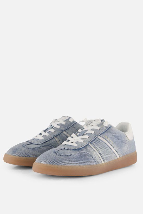 Tamaris Lage Sneakers blauw Synthetisch