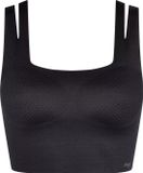 Sloggi ZERO Feel Flow Top Dames Beha - Zwart - Maat S