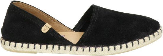 Verbenas Carmen Espadrilles Dames Zwart Maat 39