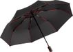 Fare AOC-Mini Style luxe paraplu pliant avec cadre coloré noir rouge 97 centimètres