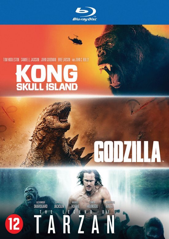 - Godzilla + Kong + Tarzan (Bluray