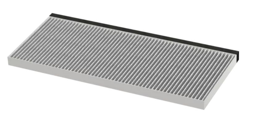 Siemens LZ12ITB14 Carbon Filter - Grey - 220x80x535mm