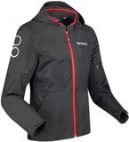 Bering Profil Jas Zwart Rood - Maat M - Jas