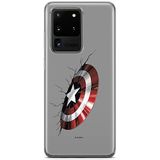 ERT GROUP Telefoonhoes voor Samsung S20 Ultra Original en officieel gelicentieerd Marvel patroon Captain America 023