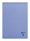 Clairefontaine 328645C Linicolor Fresh Pak met 5 Notitieblokken met Spiraalbinding aan Bovenkant - A5 (14,8×21 cm) - 160 Afscheurbare Pagina’s Kleine Ruitjes - Wit Papier 90 g - Polypro Omslag - Willekeurige Kleuren