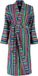 Cawö dames badjas badstof multicolor maat 38