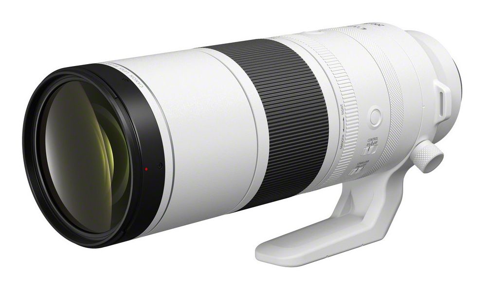 Canon RF 200-800mm f/6.3-9 IS USM Telephoto Zoom Lens - Black/White