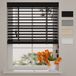 DTCH Bamboe Houten Jaloezie Easy - 50 mm - Black - 90 x 130