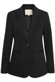 KAFFE Kasakura Zakelijke casual blazer voor dames, Black Deep, 32 NL
