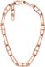 Fossil HERITAGE JF04670791 Dames ketting van roestvrij staal met karabijnsluiting Rosékleurig 40 cm