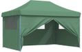vidaXL Partytent 292 x 440 x 315 cm Groen Oxford Stof