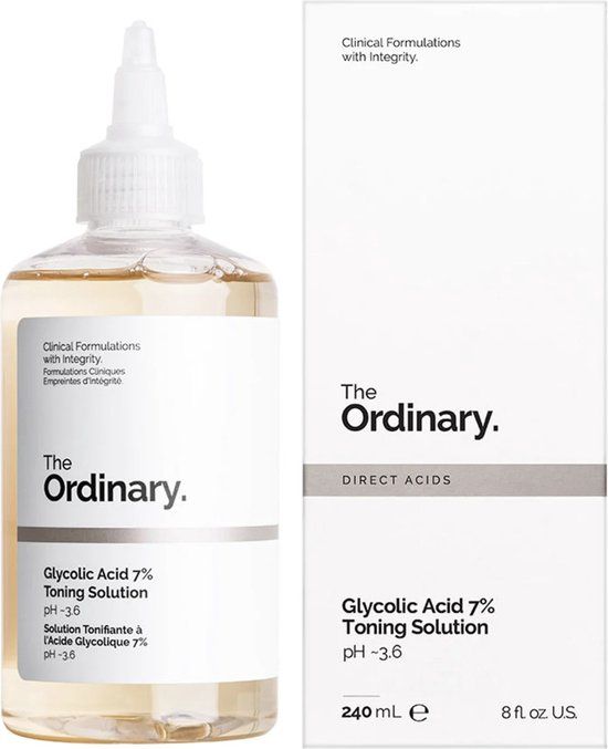 The Ordinary - Glycolic Acid 7% Exfoliating Face Toner - 240ml