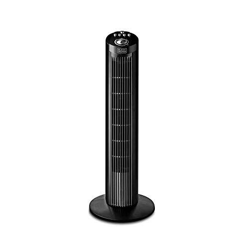 BLACK+DECKER BXEFT46E torenventilator, 45 W, kunststof, zwart