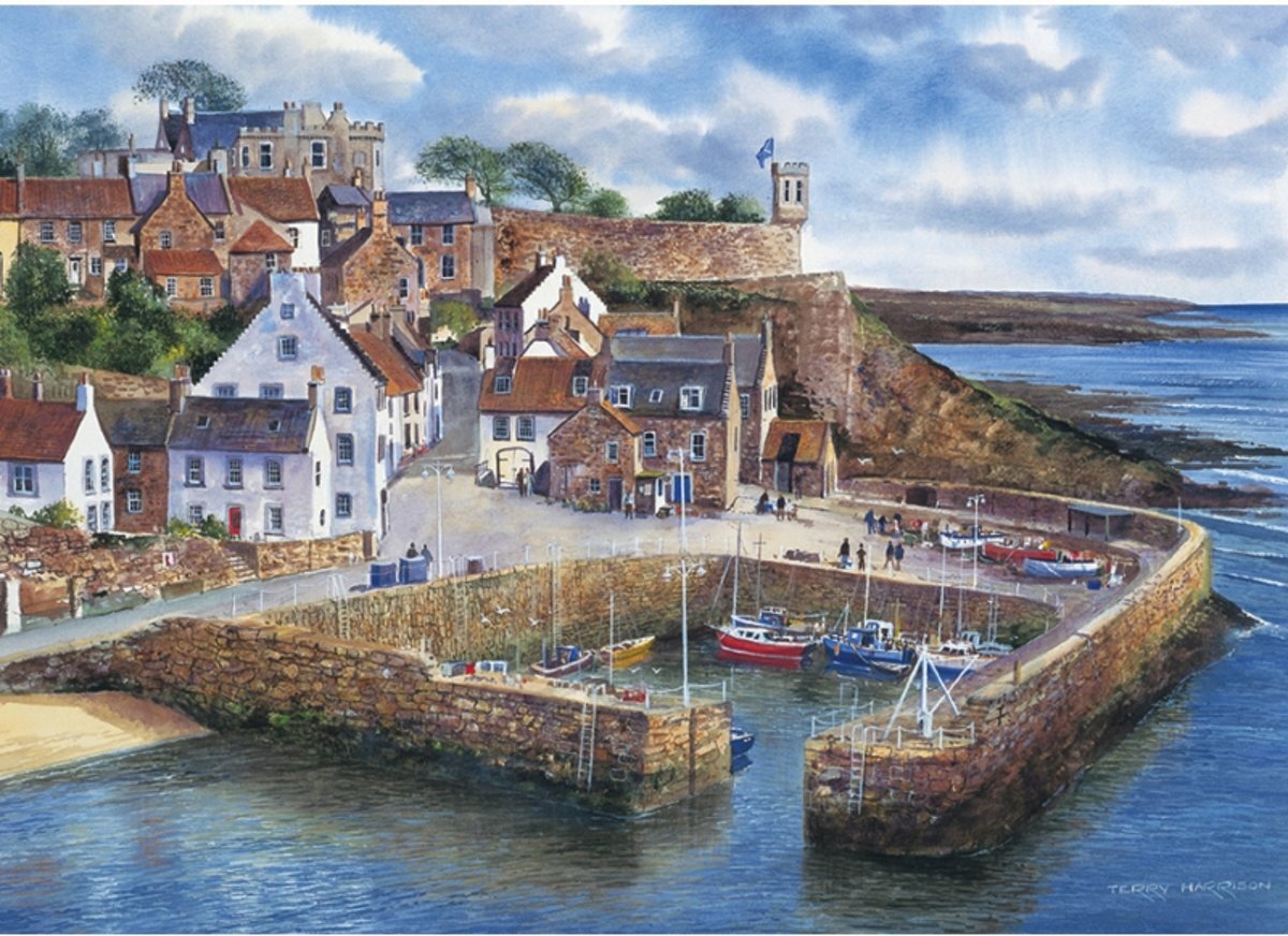 Gibsons Crail Harbour Puzzel
