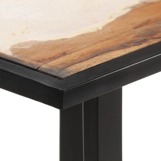 vidaXL Eettafel 200x100x75 cm massief acaciahout