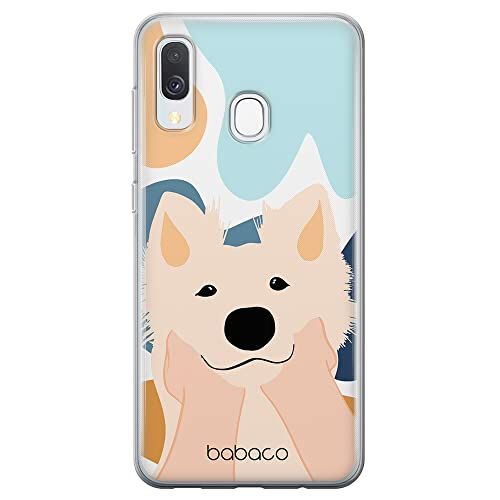 BABACO ERT GROUP Mobiele Telefoonhoesje voor Samsung A40 - Babaco Dogs 009 - TPU