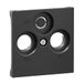 LEGRAND SEANO afdekking TV-R-SAT antraciet gelakt 765456