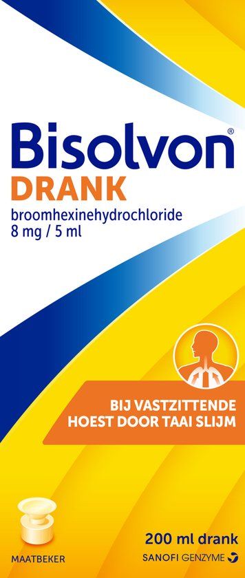 Bisolvon Drank Vastzittende Hoest - 200 ml