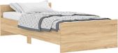 vidaXL Bedframe zonder matras hout sonoma eikenkleurig 90x200 cm