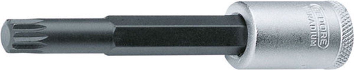 Gedore 1394320 INX 30 L 8 schroevendraaierbit 3/8" lang, XZN veeltand M8, M 8