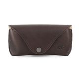 Bear Design Nikki Luxe Leren Brillenkoker - Chocolate