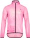 Silvini Savio XXL Rose Polyester Imperméable Manches Longues Fermeture Éclair Velcro Poches Ouvertes Veste de Pluie Unisexe