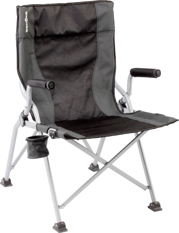 Brunner Raptor Enduro Camping zitmeubel grijs/zwart 2018 Klapstoel