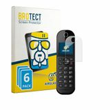 BROTECT Screenprotector 6 Stuks voor Panasonic KX-TGC420 Beschermglas Transparant