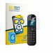 BROTECT Screenprotector 6 Stuks voor Panasonic KX-TGC420 Beschermglas Transparant